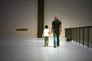 Father and Son by Petras Gagilas